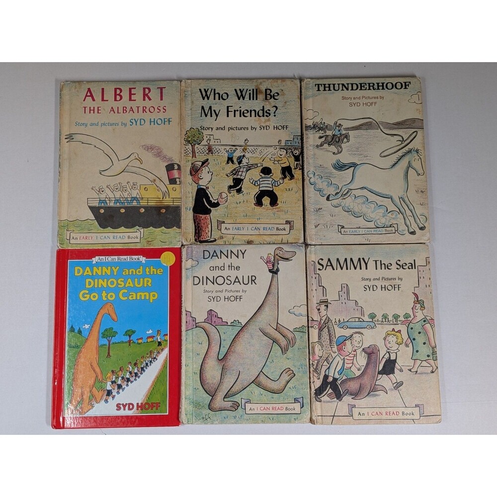 Vintage An I Can Read Children’s Hardcover Books Mixed Lot First Readers